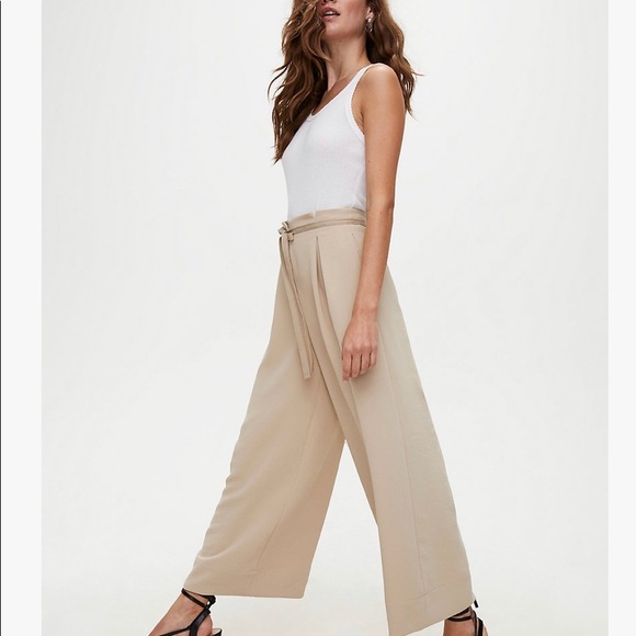 Aritzia Pants - 🆕 🏷 NWT Wilfred High Rise Wide Leg Culottes…